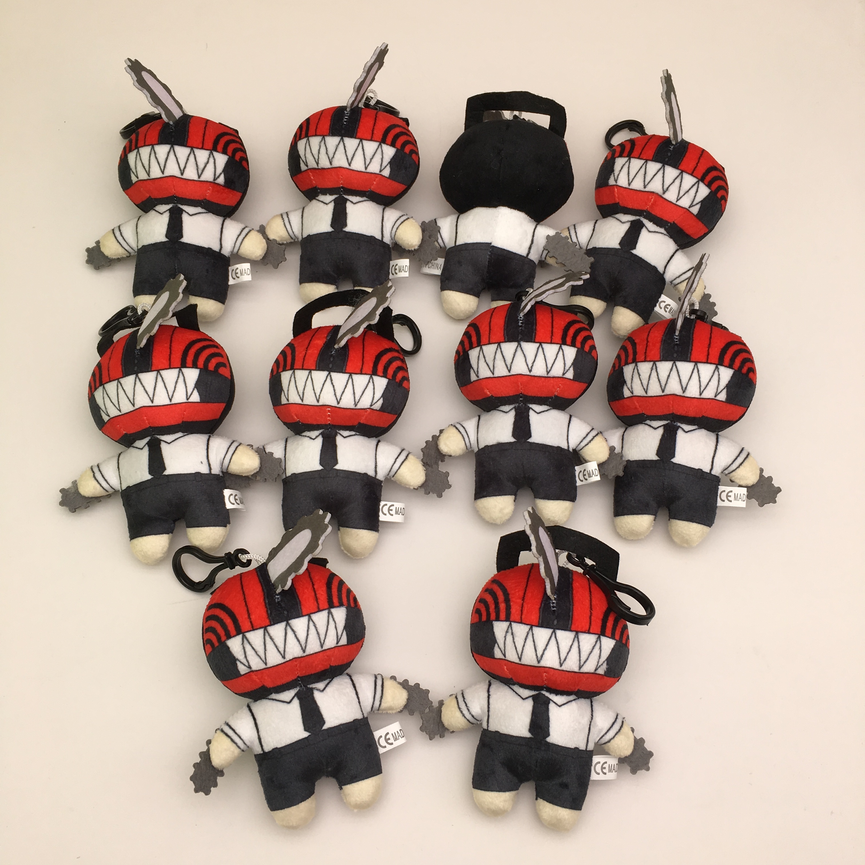 chainsaw man anime Plush toy 13cm 10pcs a set