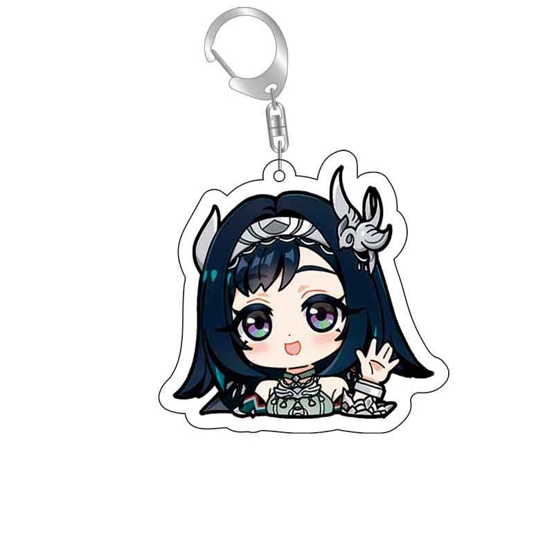 Genshin Impact anime keychain