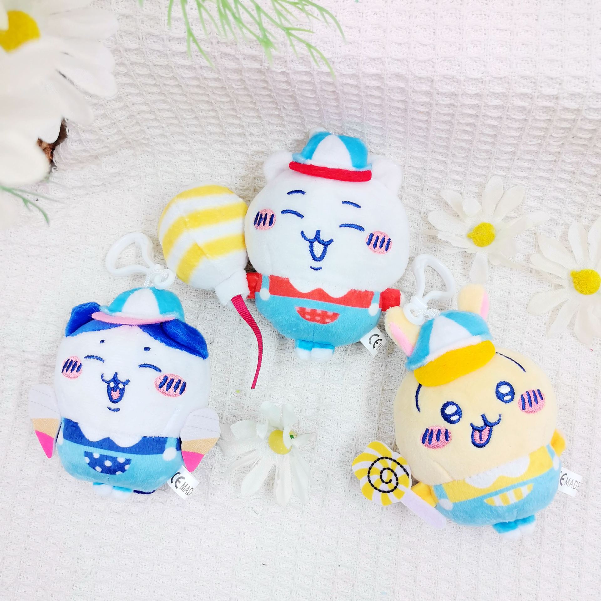Chiikawa anime plush doll 10cm 3pcs a set
