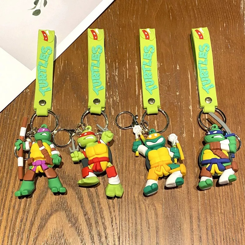 Turtles anime keychain