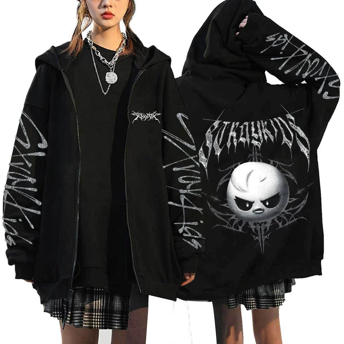 Straykids anime hoodie