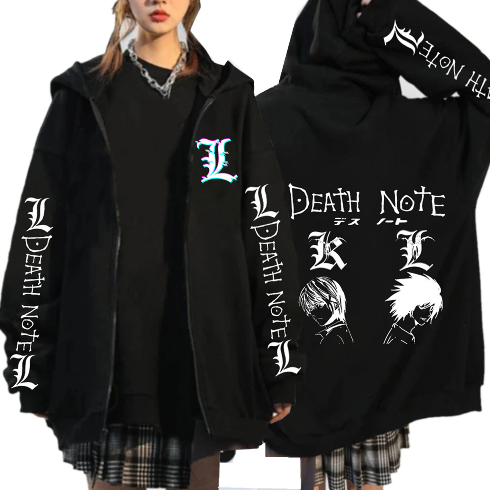 Death note anime hoodie