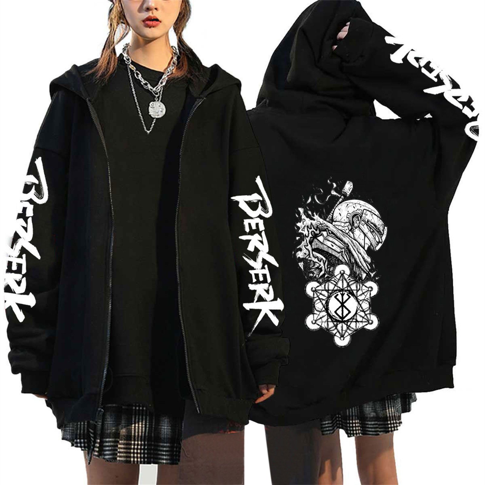Berserk  anime hoodie