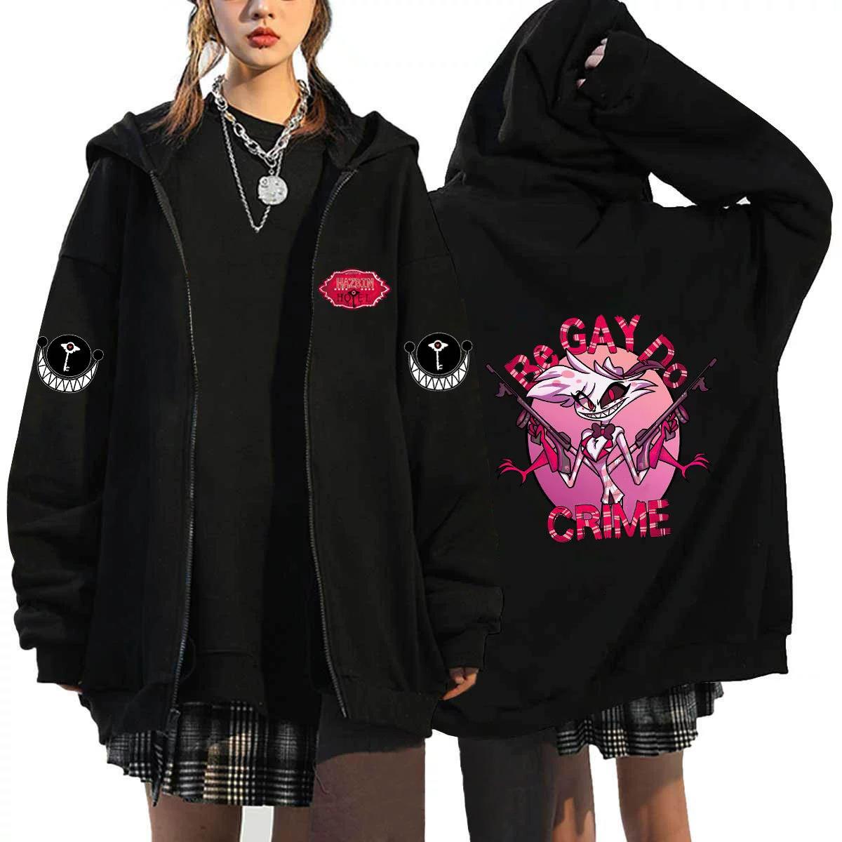 Hazbin hotel anime hoodie