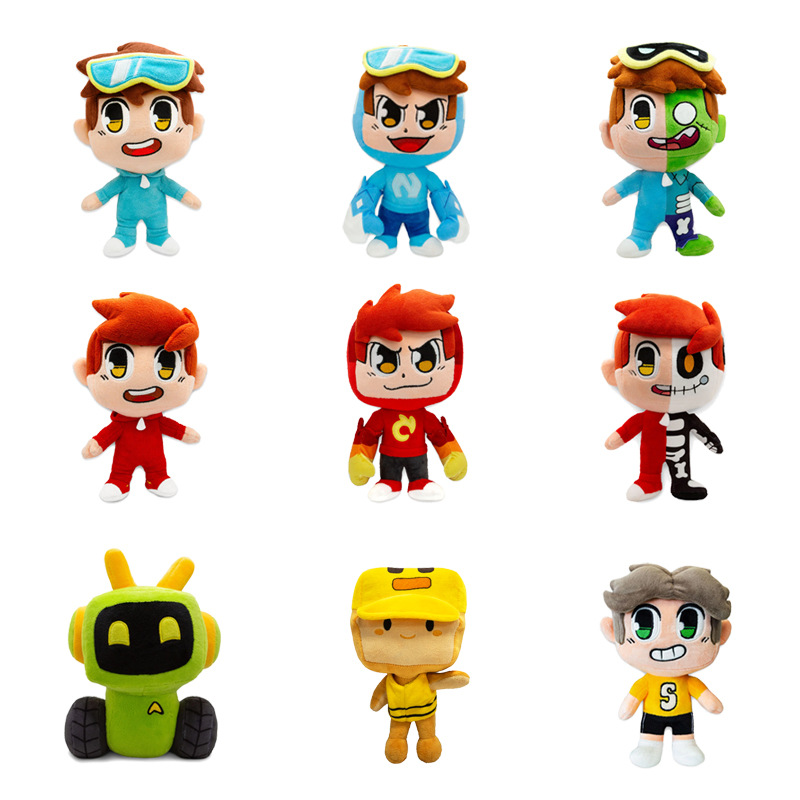 Sprunki incredibox anime plush doll
