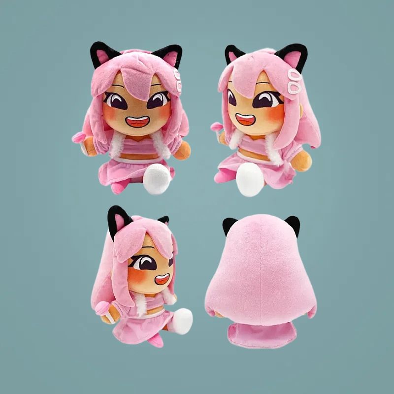 Layla Roblox anime plush doll 24cm