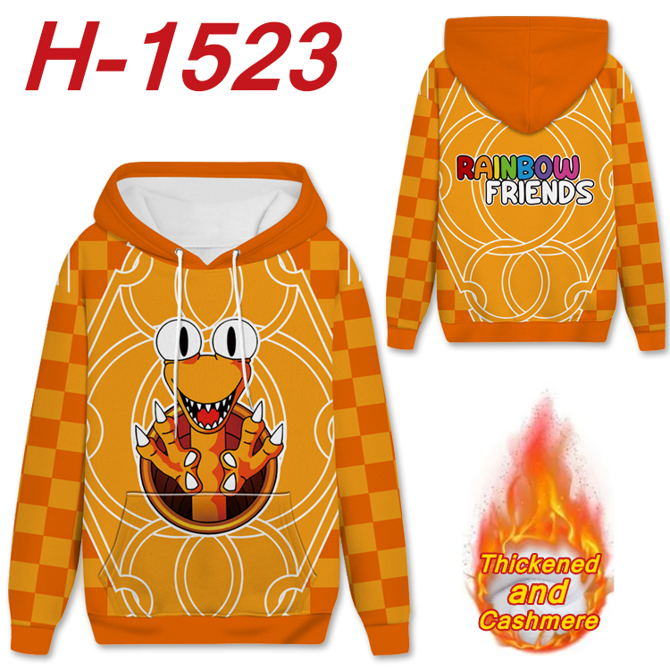 Rainbow Friends Pullover Hoodie Orange - PKAWAY