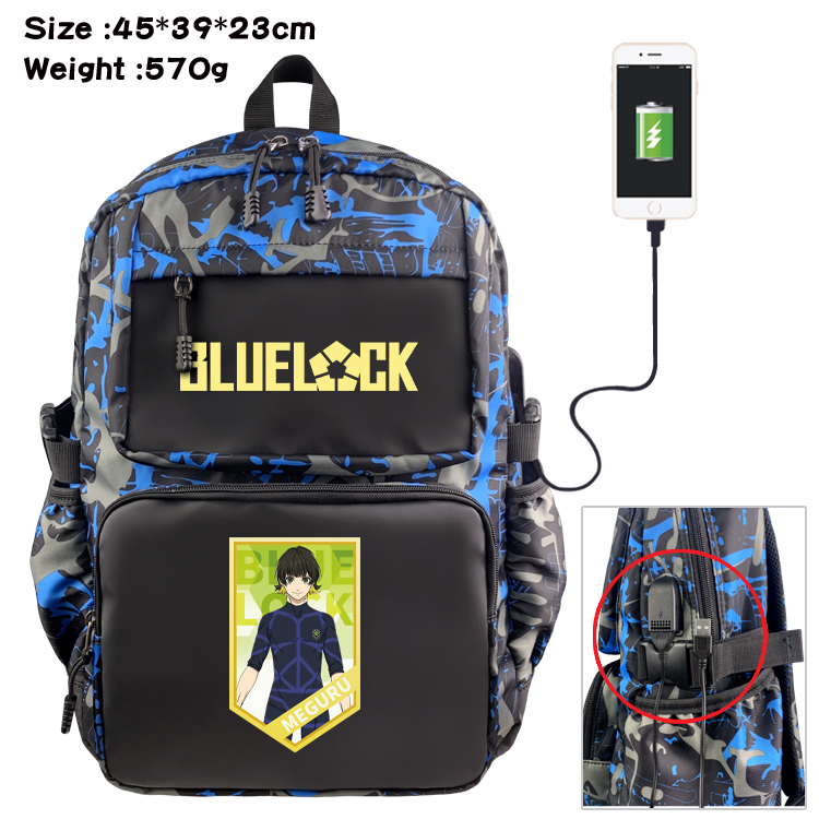 Blue Lock Backpacks - Blue Lock Backpack RB0512