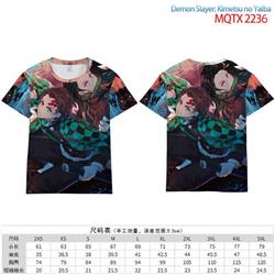 Demon Slayer Kimets Full color short sleeve t-shirt 