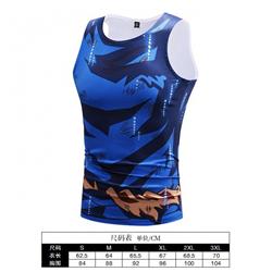 Dragon Ball Cartoon Print Muscle Vest Men's Sports T-Shirt 6 sizes from S to 3XL BX009