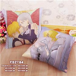 The Seven Deadly Sin Double-sided full color pillow cushion