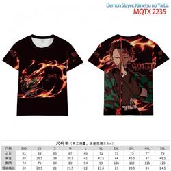 Demon Slayer Kimets Full color short sleeve t-shirt