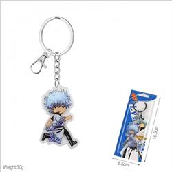 Gintama-1 Acrylic Keychain pendant price for 5 pcs