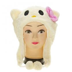 Cartoon Hello Kitty Plush hat warm hat