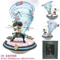 One Piece GK Roronoa Zoro Boxed Figure Decoration Model 32CM 2.86KG