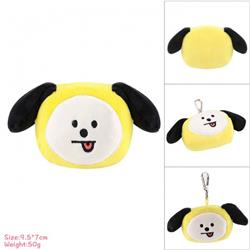 BTS Puppy Plush doll keychain pendant
