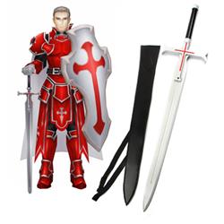 Sword Art Online SAO Knights of the Blood Heathcliff Wooden Sword Anime Cosplay Weapons 111cm
