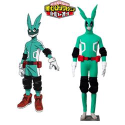 My Hero Academy Battle for All Midoriya Izuku Green Fighting Uniform Anime Cosplay Costume XXS XS S M L XL XXL XXXL 7 days prepare