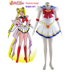 Sailor Moon Super Princess Sailor Moon Tsukino Usagi Make Up Suit Cosplay Costume XXS XS S M L XL XXL XXXL 7 days prepare