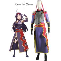 Sword Art Online Ⅱ Yuuki ALO Absolute Sword Kimono Anime Cosplay Costume XXS XS S M L XL XXL XXXL 7 days prepare