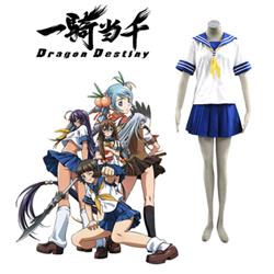 Battle Vixens Seito Academy Sailor School Uniform Anime Cosplay Costume XXS XS S M L XL XXL XXXL 7 days prepare