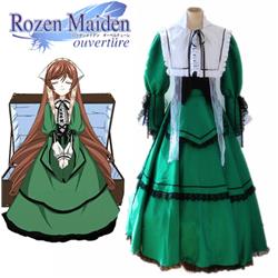 Rozen Maiden Suiseiseki Gothic Lolita Dress Anime Cosplay Costume S M L XL