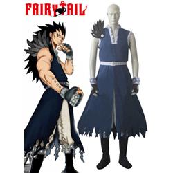 Fairy Tail Dragon Slayer Gajeel Redfox  Cosplay Costume XXS XS S M L XL XXL XXXL 7 days prepare 