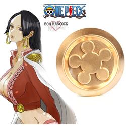 One Piece Seven Warlords of the Sea Pirate Empress Snake Princess Boa Hancock Cosplay Accessories 7cm
