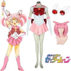 Sailor Moon Sailor Chibimoon Chibi Usa Small Lady·Serenity Fighting Uniform Cosplay Costume XXS XS S M L XL XXL XXXL 7 days prepare
