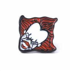 Stephen King's It Badge badge brooch 2.1X2.1CM 3.5G Bagged price for 5 pcs Style A
