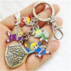 the legend of zelda anime keychain