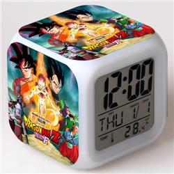 dragon ball anime led clock