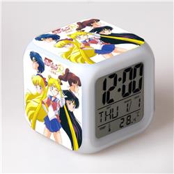 sailormoon anime led clock