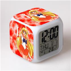 sailormoon anime led clock