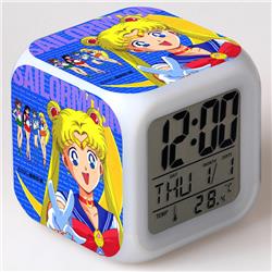 sailormoon anime led clock