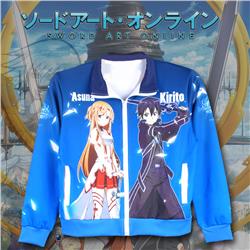 sword art online anime hoodie M to 3xl