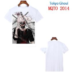 tokyo ghoul anime 3d printed tshirt 2xs to 5xl