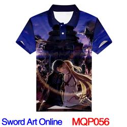 sword art online anime 3d printed tshirt M to 3XL