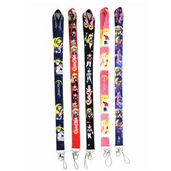 sailormoon anime Lanyard keychain price for 10 pcs random selection