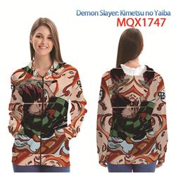 demon slayer anime 3d printed hoodie 2xs to 4xl