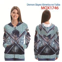 demon slayer anime 3d printed hoodie 2xs to 4xl