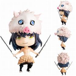 Demon Slayer Kimets Q version Hashibira Inosuke Boxed Figure Decoration Model 8CM 0.1KG a box of 105