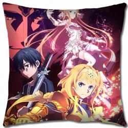 Sword Art Online Double-sided full color pillow cushion 45X45CM-d5-284