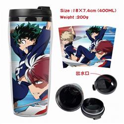 My Hero Academia Starbucks Leakproof Insulation cup Kettle 18X7.4CM 400ML Style E