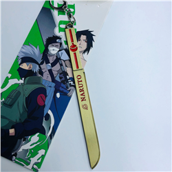 naruto anime weapon keychain