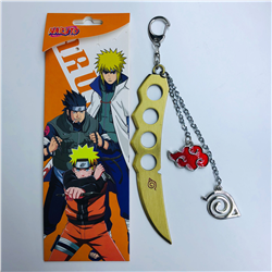 naruto anime weapon keychain