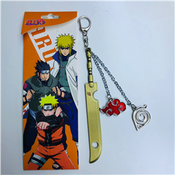 naruto anime weapon keychain