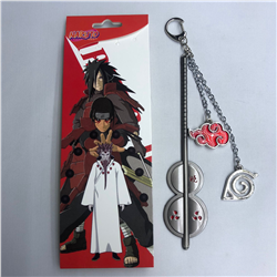 naruto anime weapon keychain