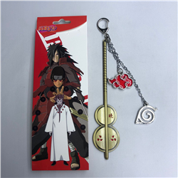 naruto anime weapon keychain