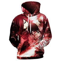 fairy tail anime 3d printed hoodie 2xs to 4XL